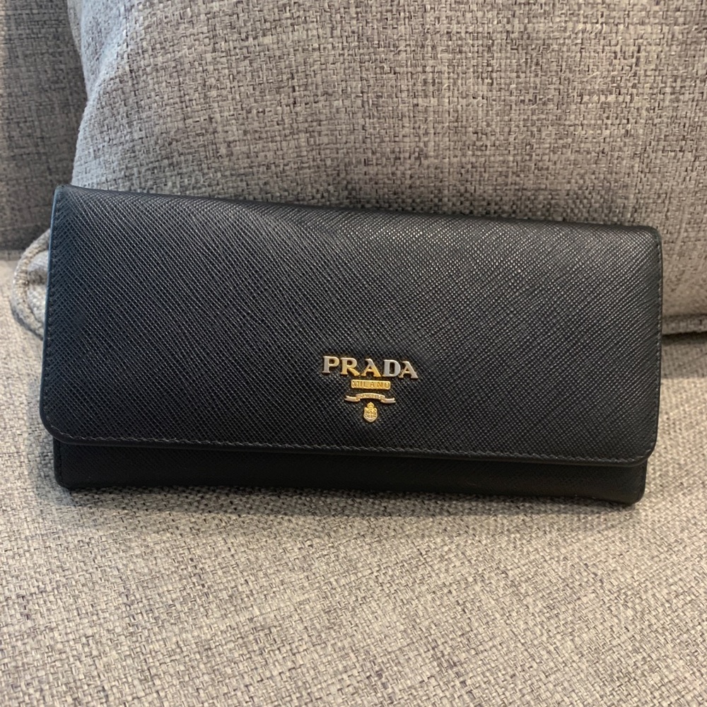 Prada Saffiano leather wallet